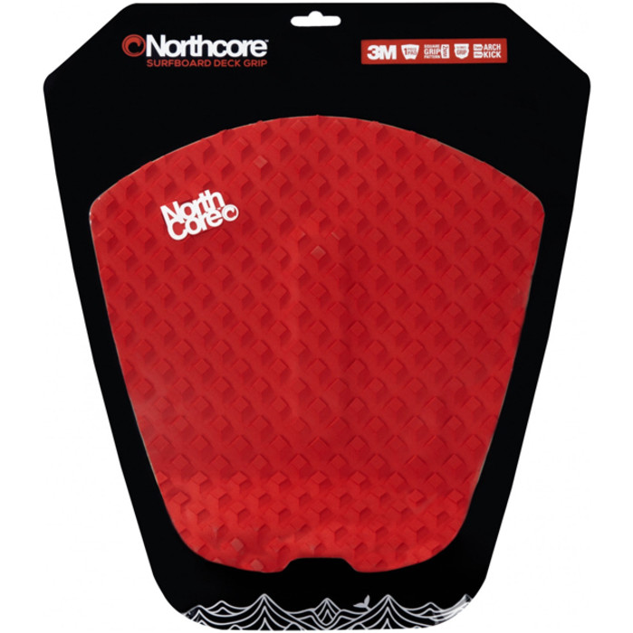 2024 Northcore Ultimate Grip Deck Pad Punainen NOCO63C